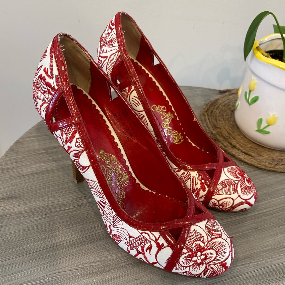 LADIES NAUGHTY MONKEY CANDYLAND HEEL